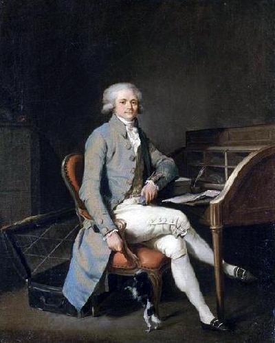 Louis Leopold  Boilly Portrait of Maximilien de Robespierre China oil painting art